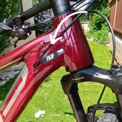 MA - STEAGURI set, autocolante pentru bicicletă (16 buc.)