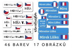 MA - Vasalható ZÁSZLÓ készlet (16 db)