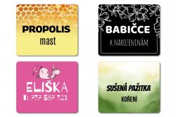 MA - ROLL-ON autocolante SET, 35x29 mm (12 buc.)