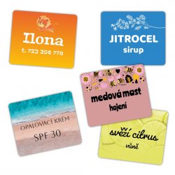 MA - ROLL-ON autocolante SET, 35x29 mm (12 buc.)