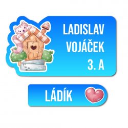 CICA névcímke-készlet (42 db)