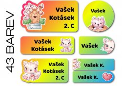 CICA névcímke-készlet (42 db)
