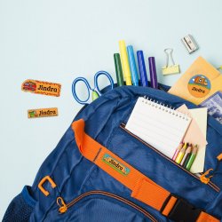 Set MAȘINUȚE etichete cu nume (42 buc.)