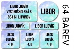 BASIC névcímke-KÉSZLET (42 db)