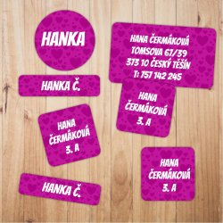 MA - BASIC névcímkék (21 db)