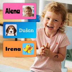 AUTOCOLANTE FOTO set PENTRU GRĂDINIȚĂ (42 buc.)