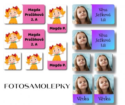 AUTOCOLANTE FOTO SET 4YOU (36 buc.)