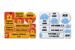 KIDS MINI névcímke-KÉSZLET (48 db)