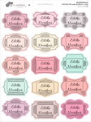 VINTAGE MIX set 46x34 mm (15 buc.)