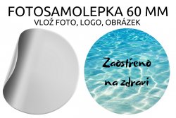 60 mm AUTOCOLANT FOTO (6 buc.)