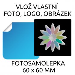 60x60 mm AUTOCOLANT FOTO (6 buc.)