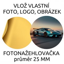 25 mm VASALHATÓ FOTÓCÍMKE (30 db)