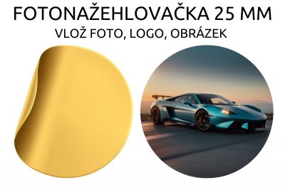 25 mm ETICHETĂ TERMOADEZIVĂ FOTO (30 buc.)