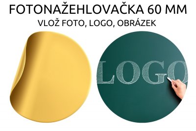 60 mm VASALHATÓ FOTÓCÍMKE (6 db)
