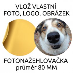 80 mm ETICHETĂ TERMOADEZIVĂ FOTO (2 buc.)