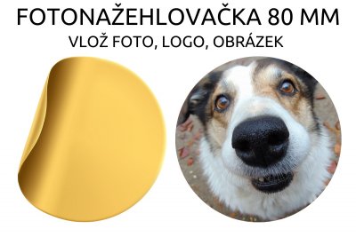80 mm ETICHETĂ TERMOADEZIVĂ FOTO (2 buc.)