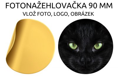90 mm ETICHETĂ TERMOADEZIVĂ FOTO (2 buc.)