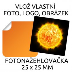25x25 mm ETICHETĂ TERMOADEZIVĂ FOTO (30 buc.)