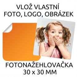 30x30 mm VASALHATÓ FOTÓCÍMKE (20 db)
