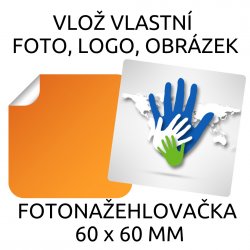 60x60 mm VASALHATÓ FOTÓCÍMKE (6 db)