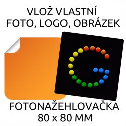 80x80 mm VASALHATÓ FOTÓCÍMKE (2 db)