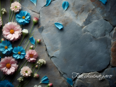 Suport de farfurie - motive foto de primăvară II