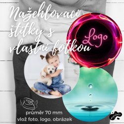 70mm FOTONAŽEHLOVAČKA - 4 různé (4ks)