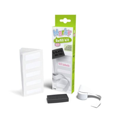 Set de reîncărcare cu etichete și tampon de cerneală My Marky