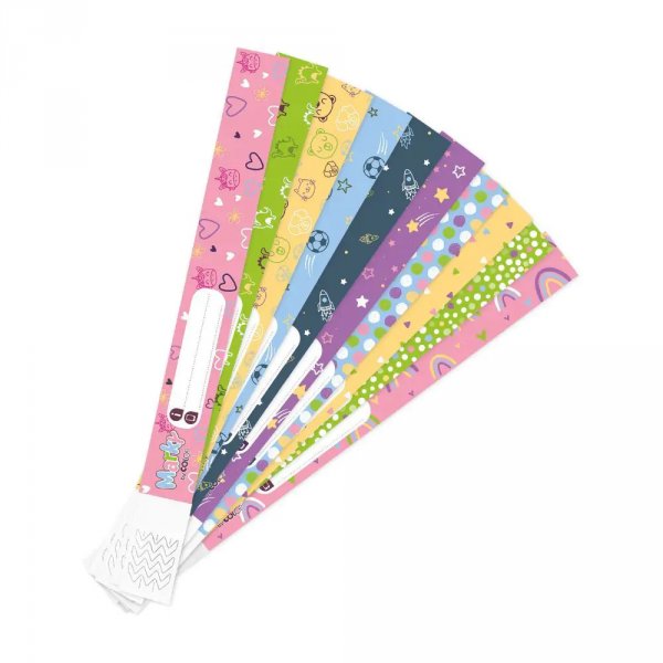 Popisovatelný identifikační náramek pro děti (4ks)