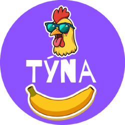Chicken banana jmenovky 22mm (42ks)