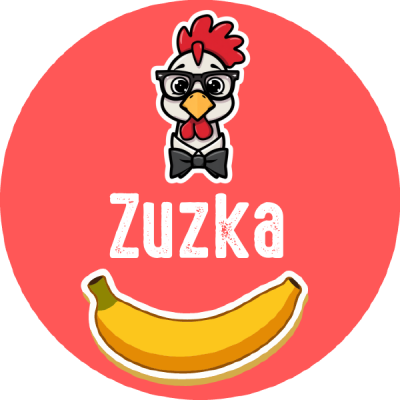 Chicken banana jmenovky 22mm (42ks)