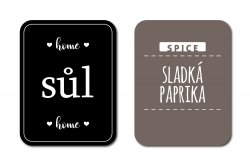 FRESH - SADA etiket 35x60mm (9ks)