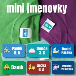 KÖZLEKEDÉS MINI címkék 25x15 mm (50 db)