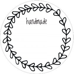 FELÍRHATÓ címke BOHO 47 mm (9 db)