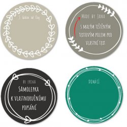FELÍRHATÓ címke LEVÉL 44 mm (12 db)