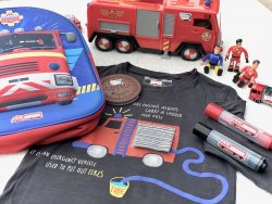 Set POMPIER etichete mini (45 buc.)