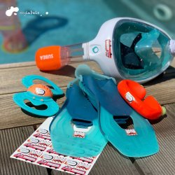 Set POMPIER etichete mini (45 buc.)