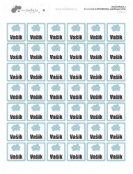 VASALHATÓ címkék SZUPERHŐSNŐ 22x22 mm (42 db)